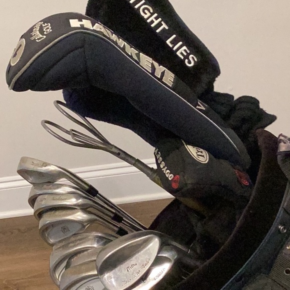 Nike Blue Golf Bag Lightweight Stand Design